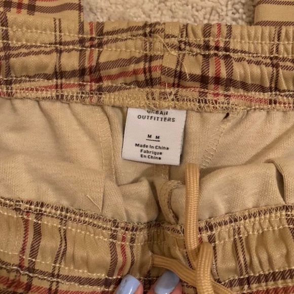 high waisted plaid pants from urban outfitters - Picture 2 of 3